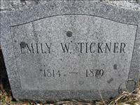 Tickner, Emily W